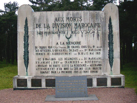 Monument à la division marocaine